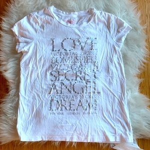 Victoria’s secret white pajama top - like new